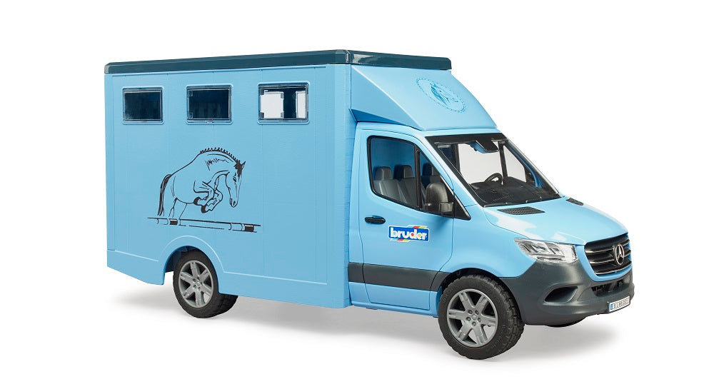 Bruder 02674 Animal Transporter w/Horse