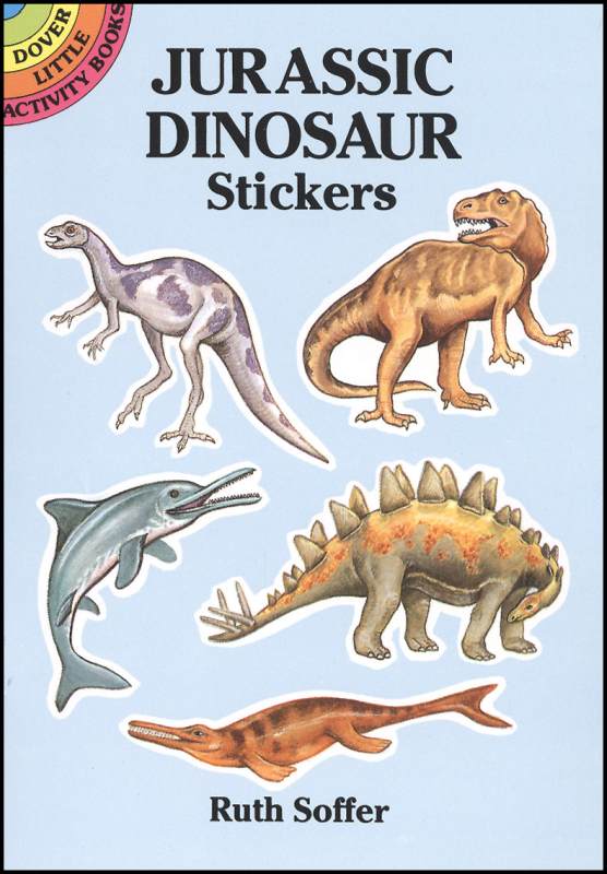 Jurassic Dinosaur Stickers