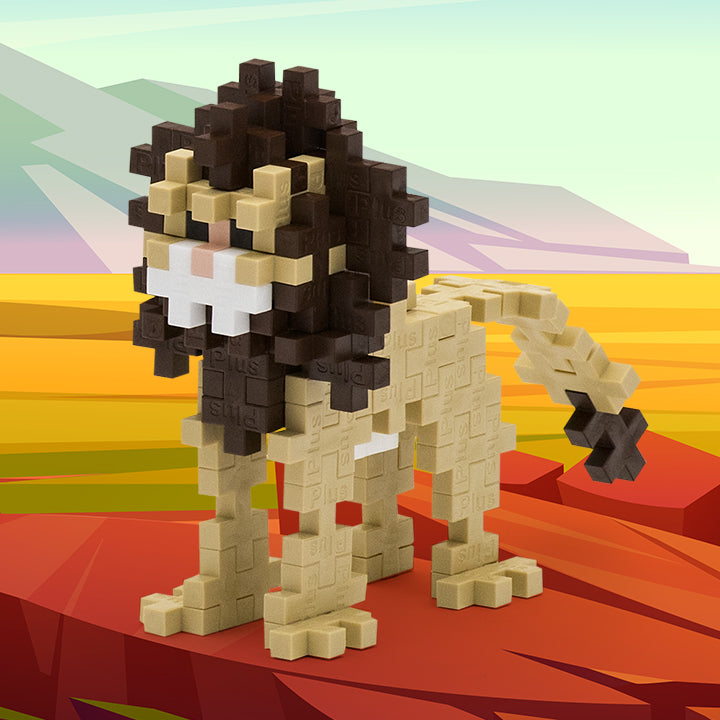 Plus-Plus Tube: Lion