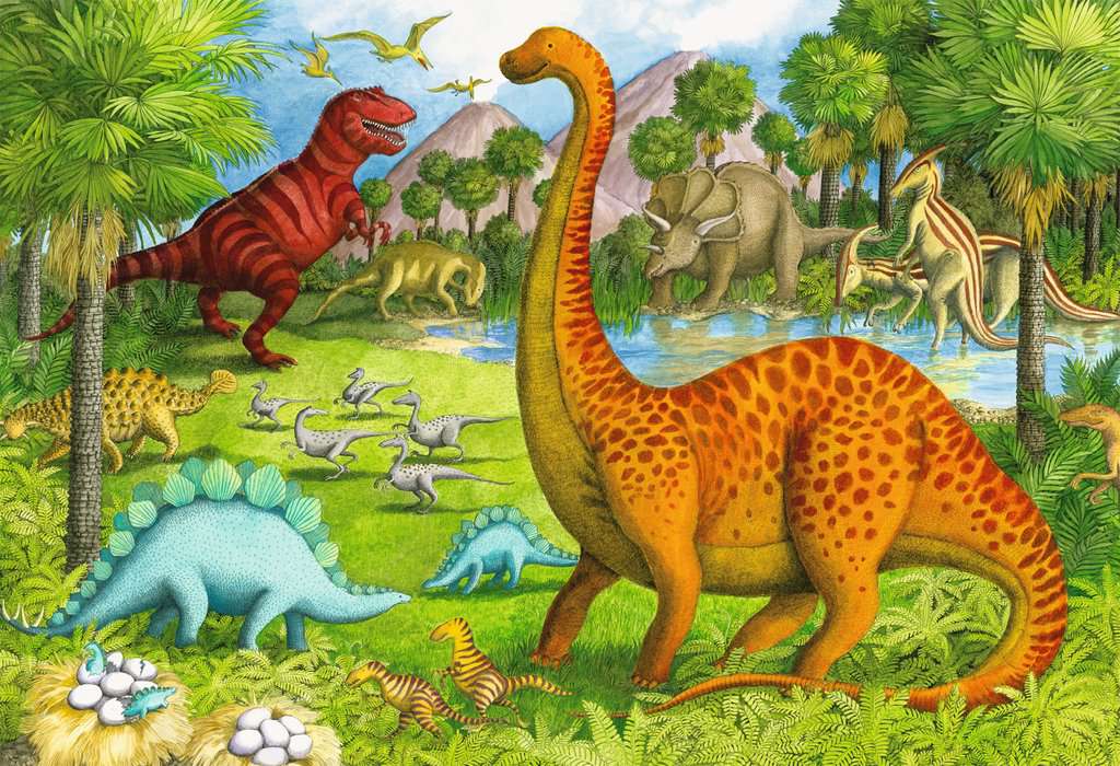 Dinosaur Pals - Floor Puzzle - 24