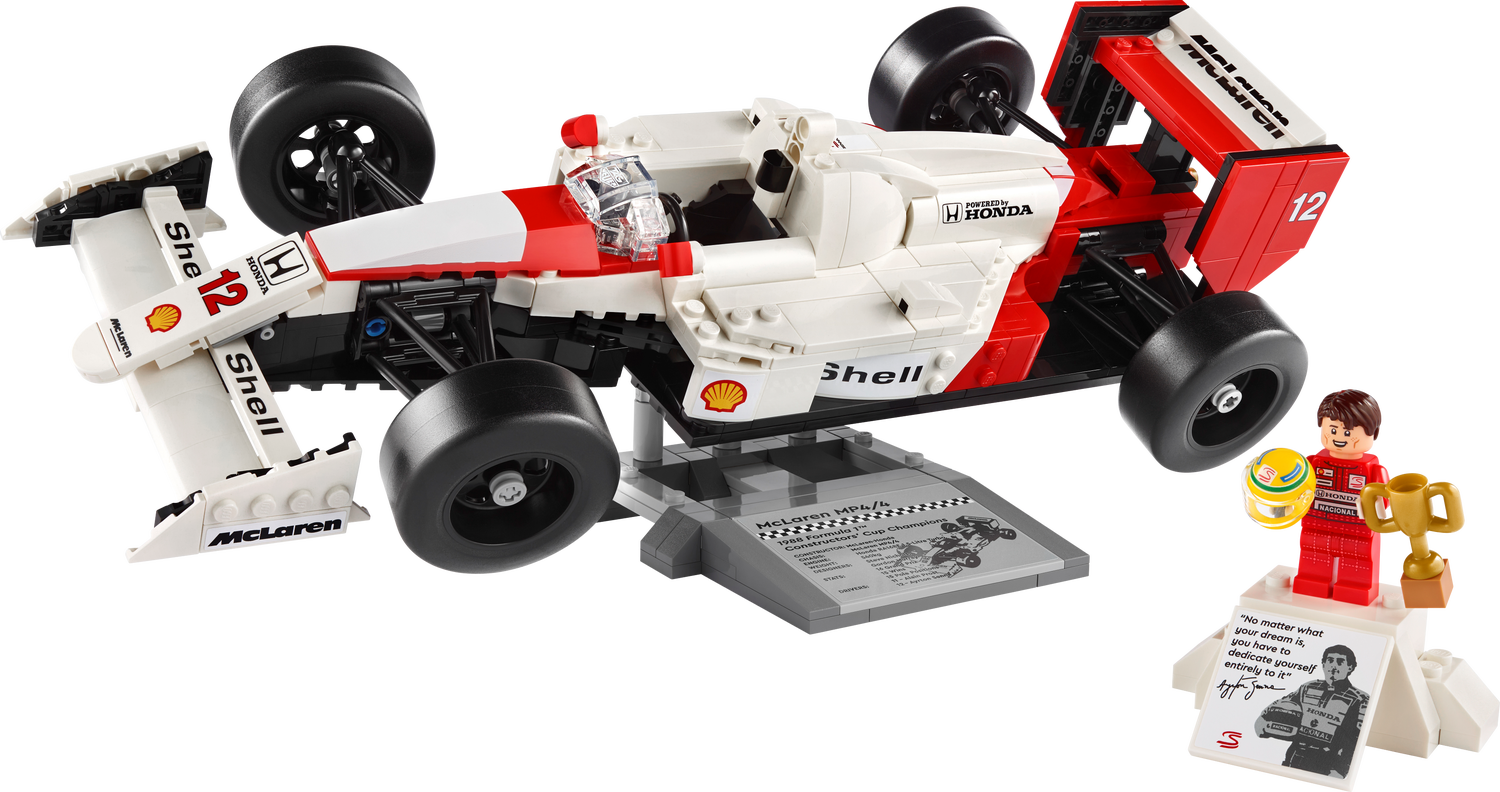 LEGO Mclaren Mp4/4 & Ayrton Senna