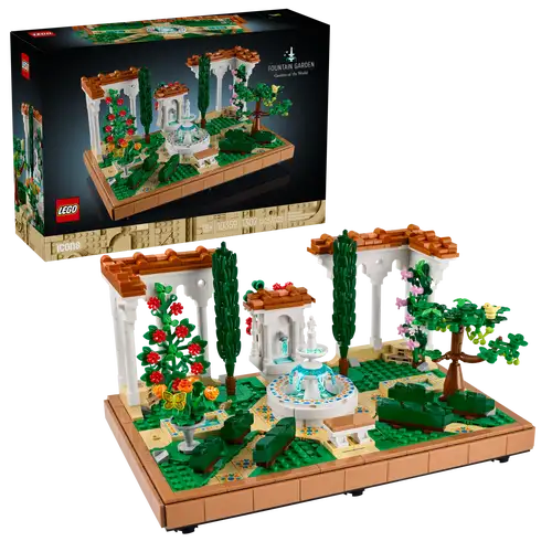 LEGO Fountain Garden V39