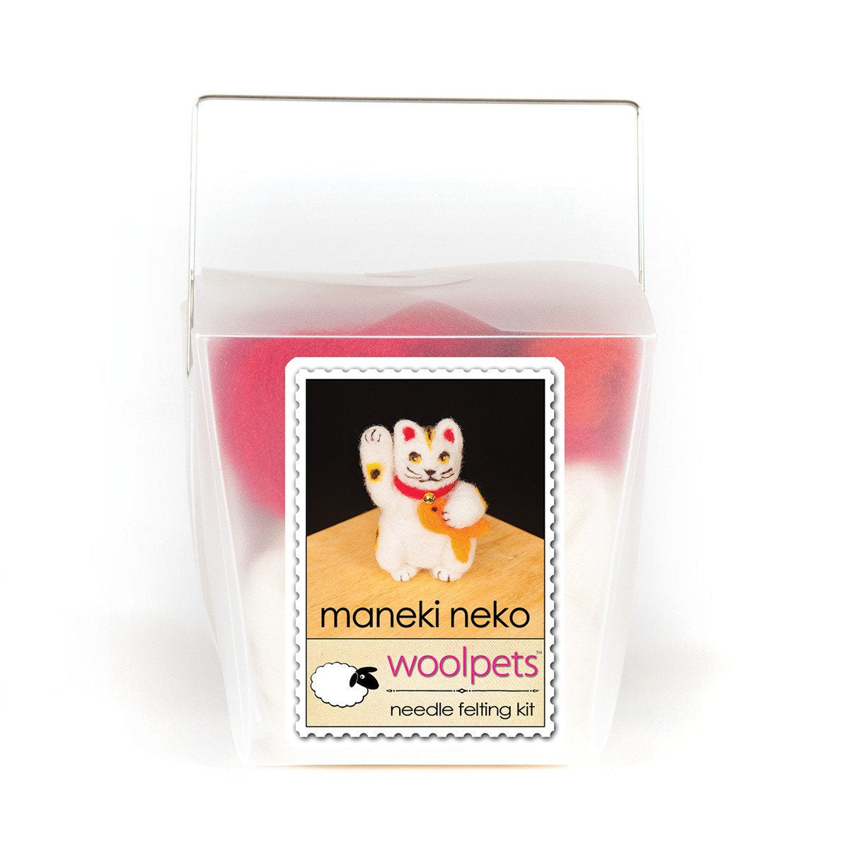 Needle Felting Kit- Maneki-Neko