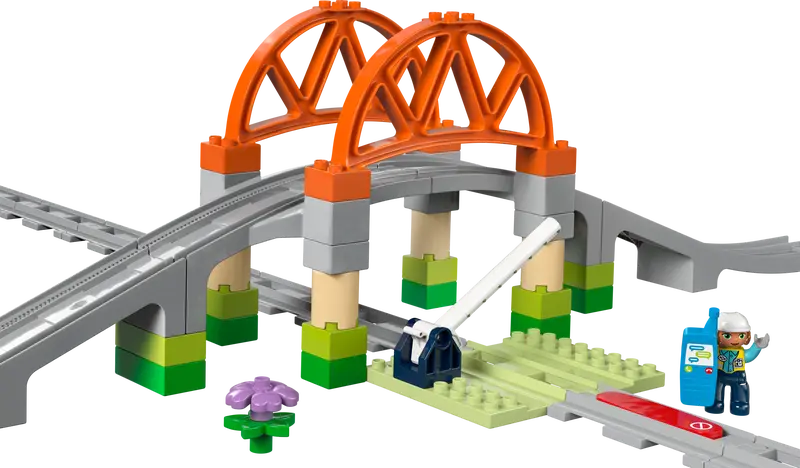 DUPLO Train Bridge and Tracks Expansion Set