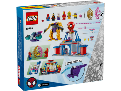 LEGO Team Spidey Web Spinner Headquarters
