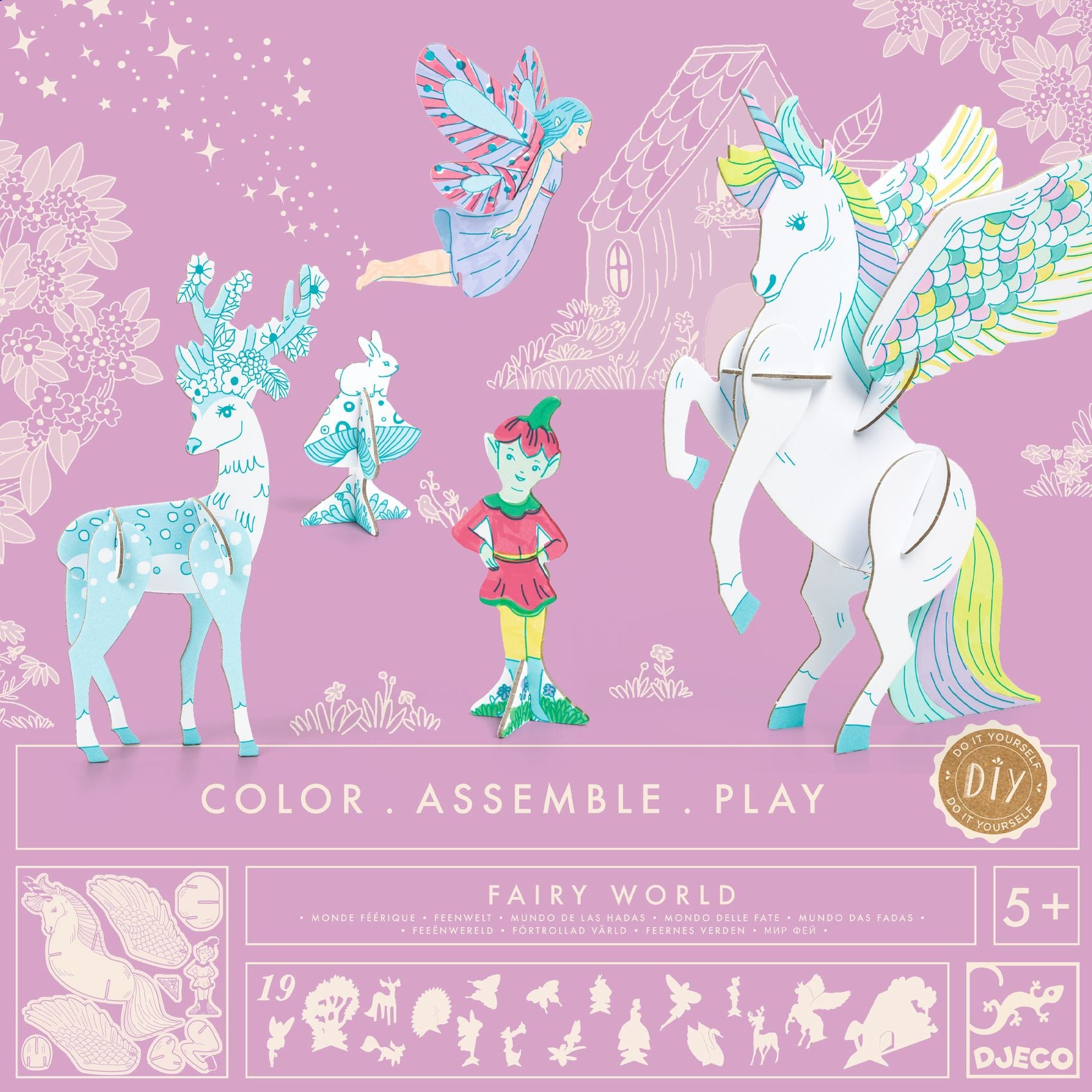 Color. Play. Assmemble. Fairy World