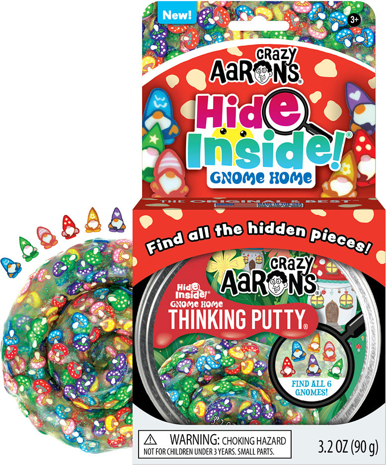4" Thinking Putty - Hide Inside, Gnome Home - Default
