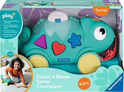 Colour & Shape Sorter Chameleon