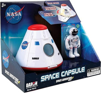 SPACE ADVENTURE SPACE CAPSULE W/ LIGHTS