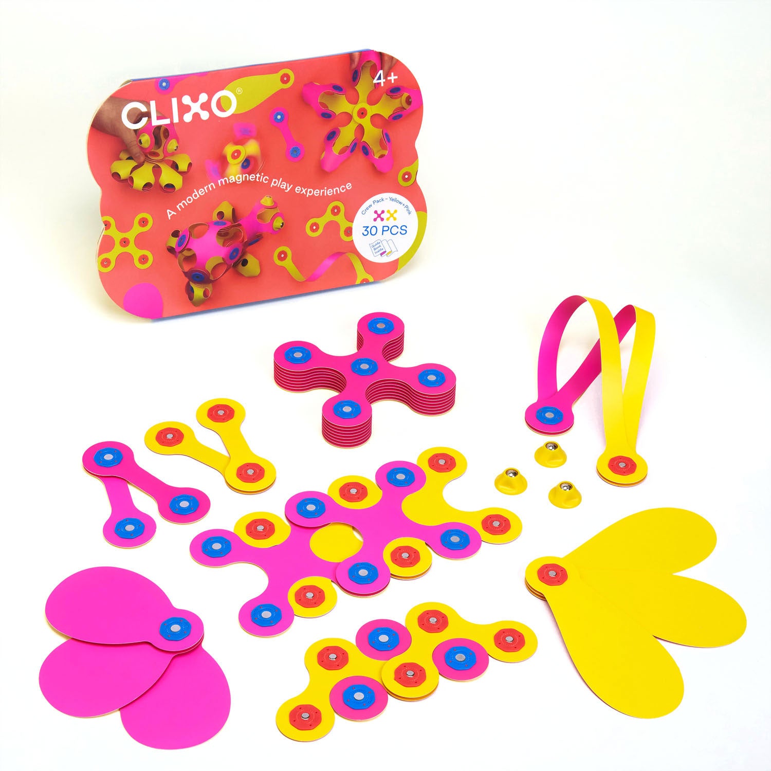 Clixo Crew Pack - Yellow/Pink