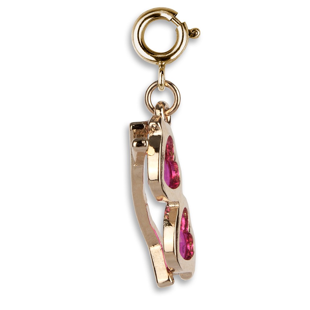 Charm - Gold Heart Sunglasses