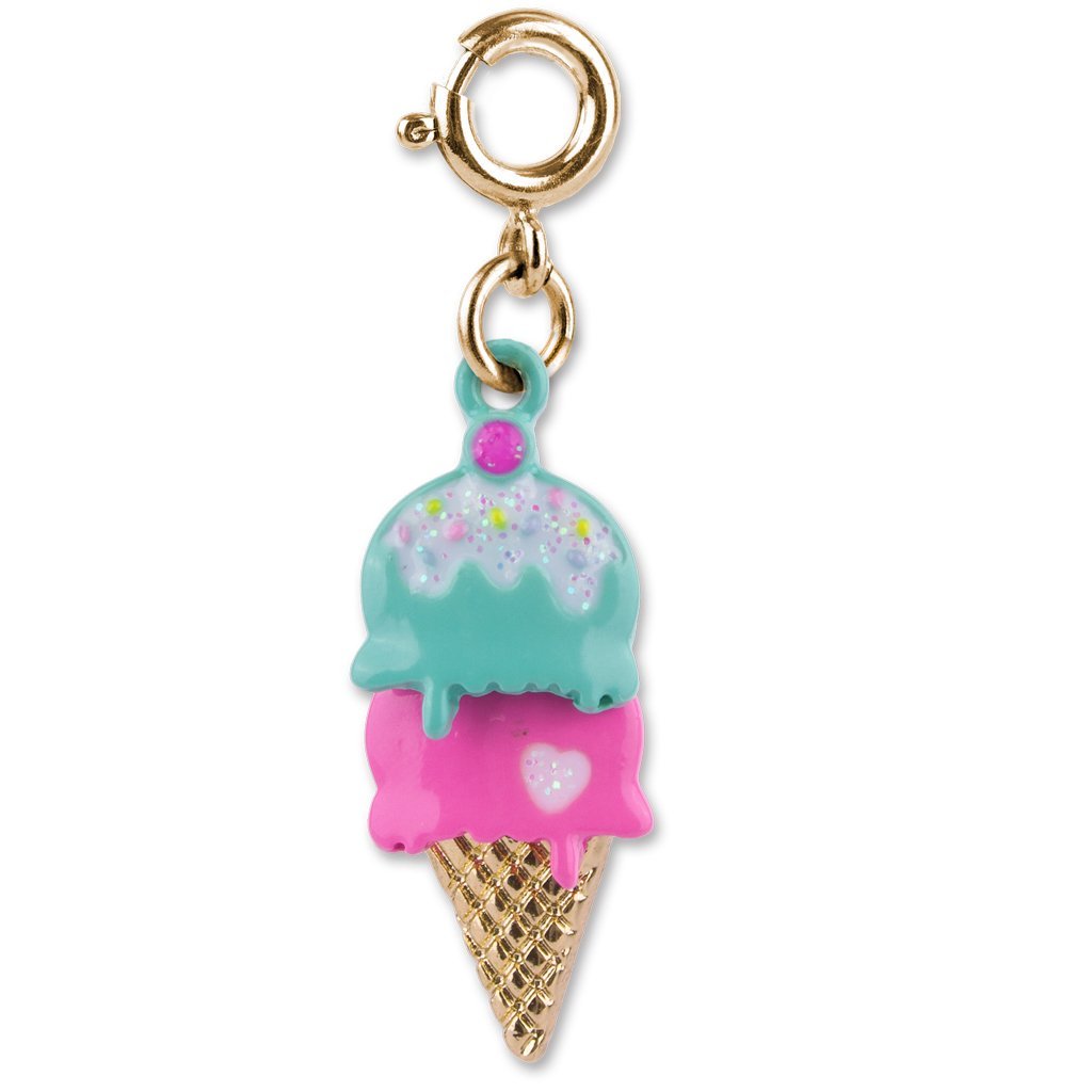 Charm - Gold Swivel Ice Cream