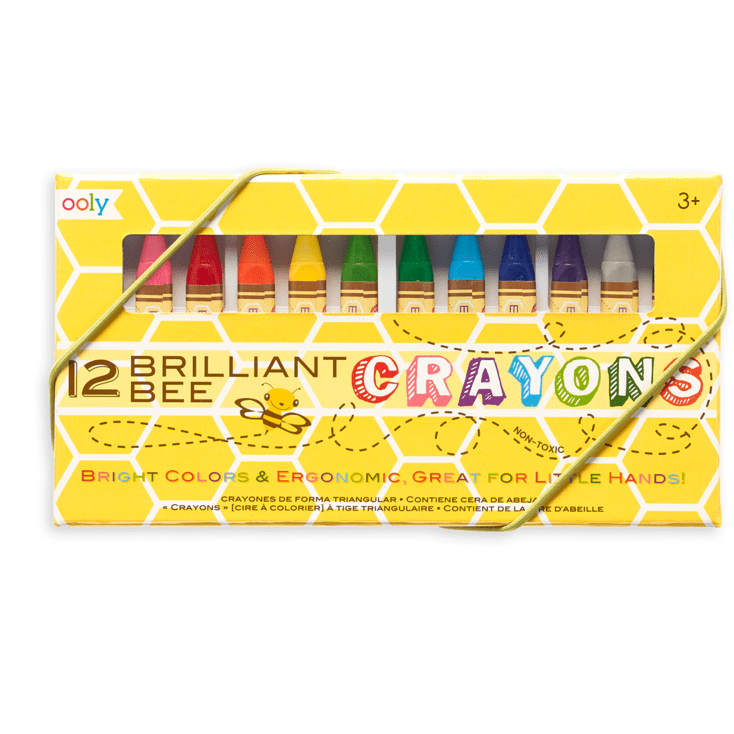 Brilliant Bee Crayons 12Ct