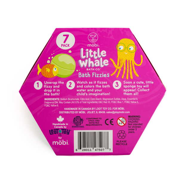 Little Whale Bath Fizzies