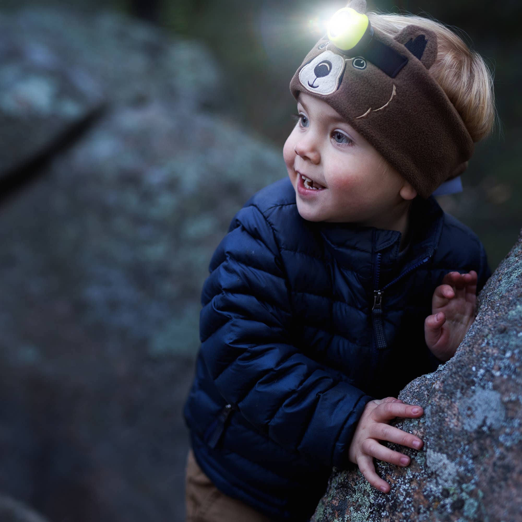 Bear Headband-Headlamp