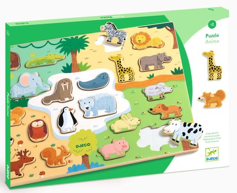 Wooden Puzzles Puzzlo Animo