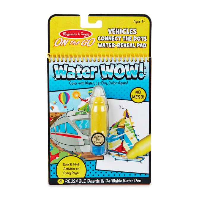 Water Wow! Vehicles Connect the Dots