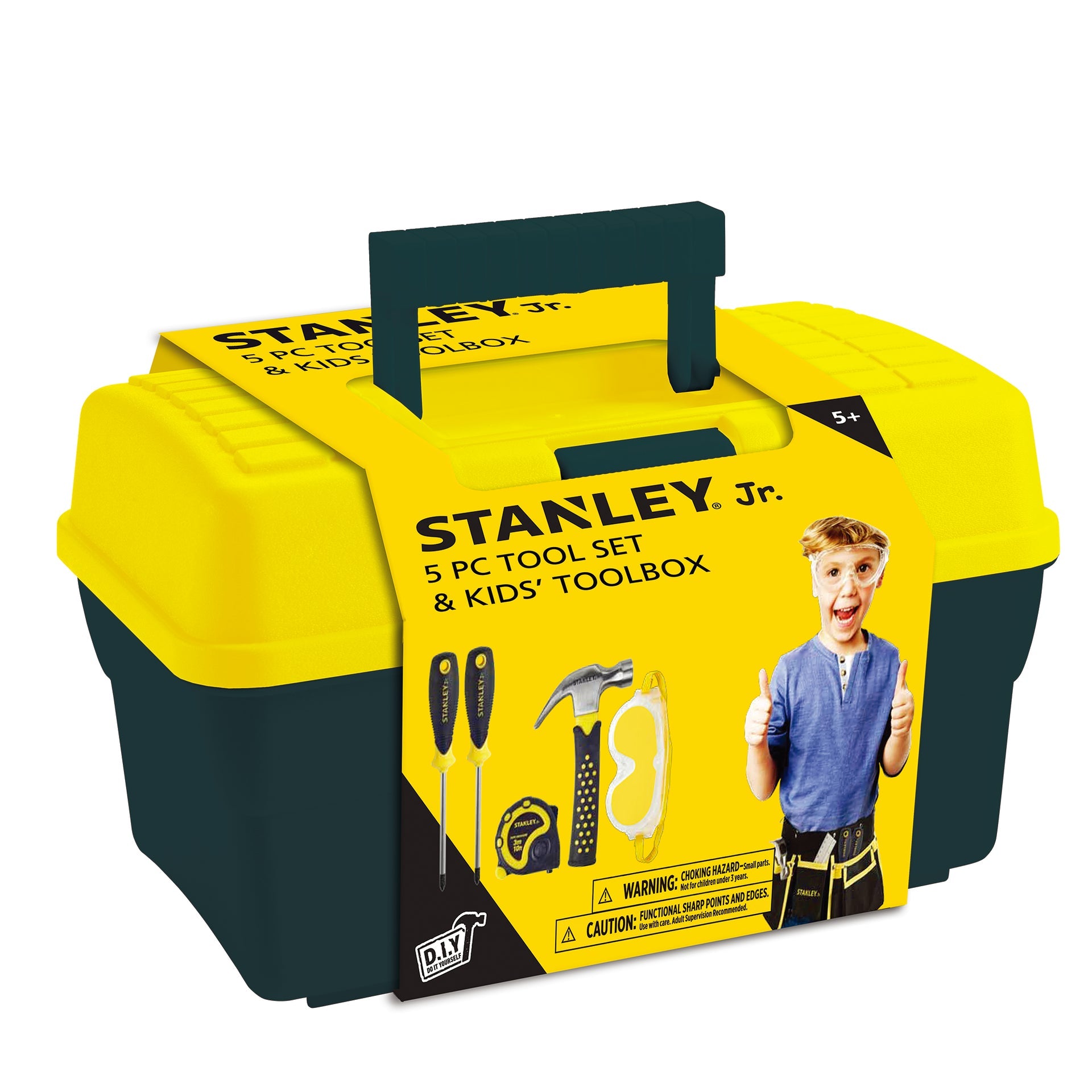 Stanley Jr. 5-Piece Tool & Toolbox Set