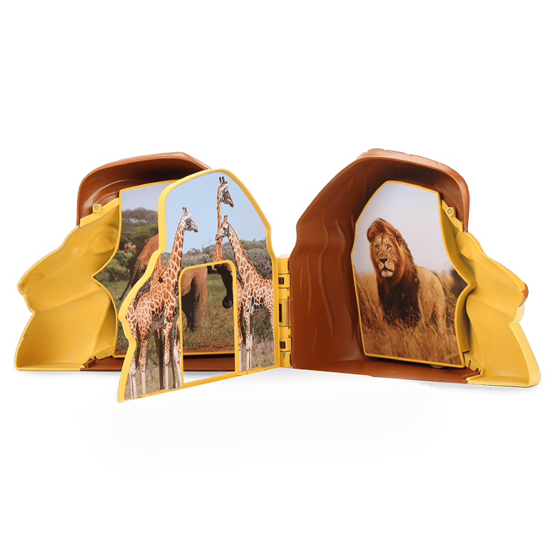 On-The-Go Animal Figurine 40Pcs Play Set-Safari