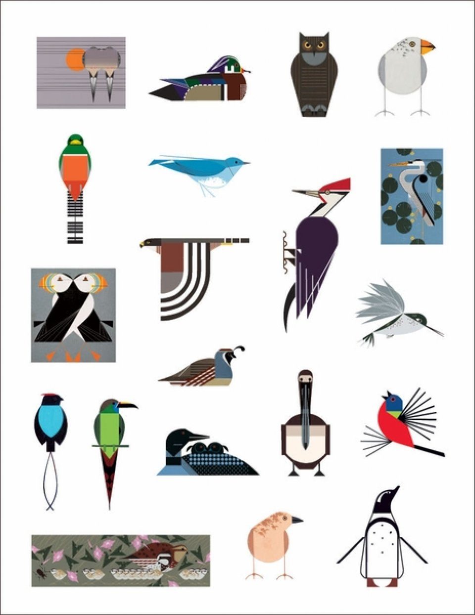Charley Harperâs Birds Sticker Book