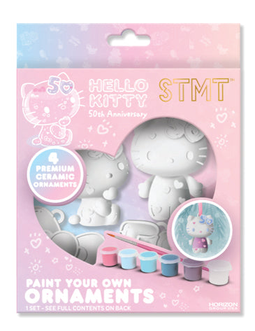 STMT Hello Kitty 50th Anniversary Paint Your Own Ornaments