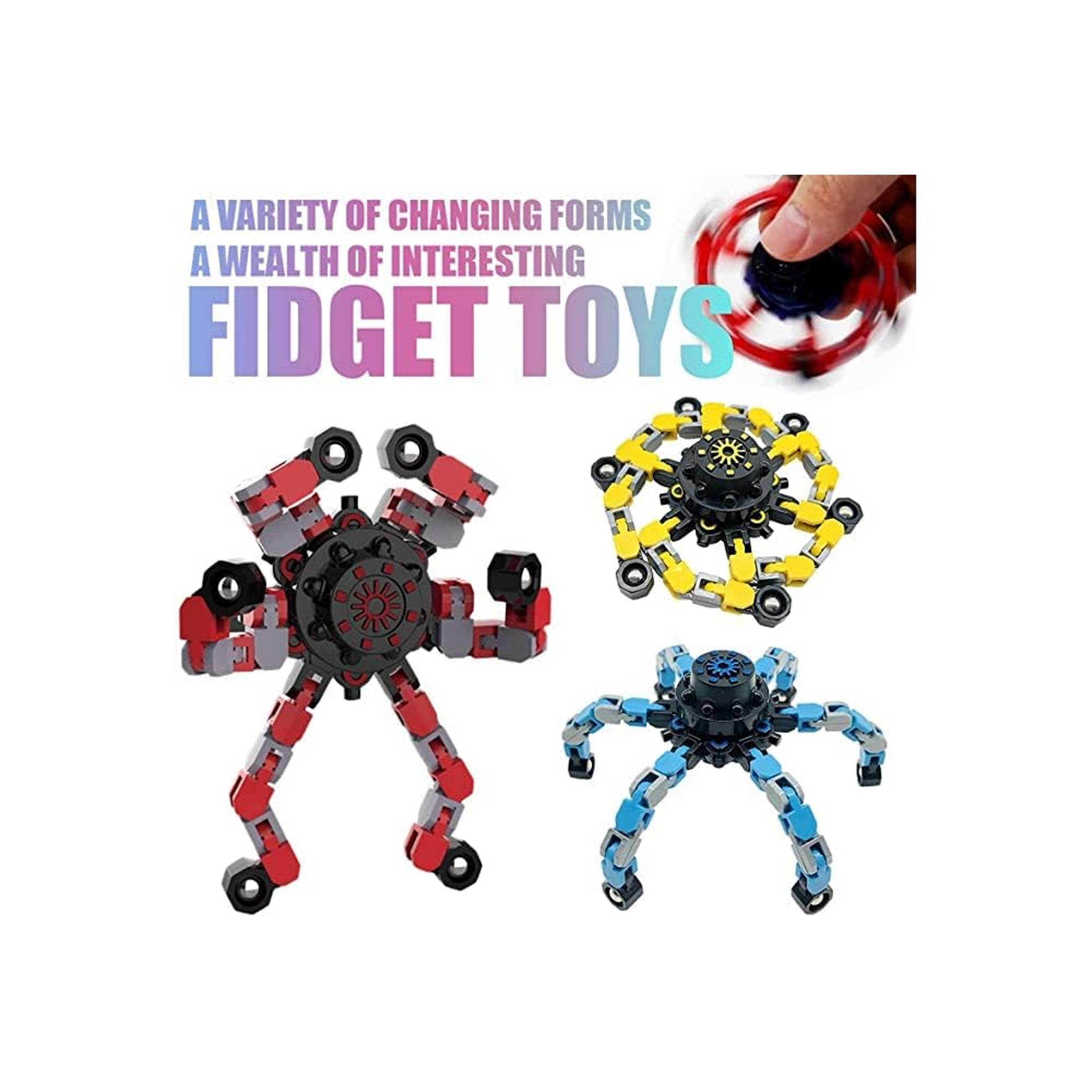 Transformable Robot Fidget Spinner Toy Bulk