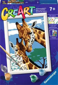 CreArt: Cute Giraffes 5x7