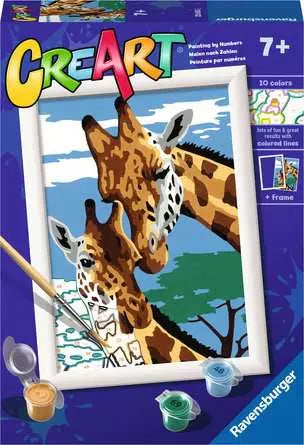 CreArt: Cute Giraffes 5x7