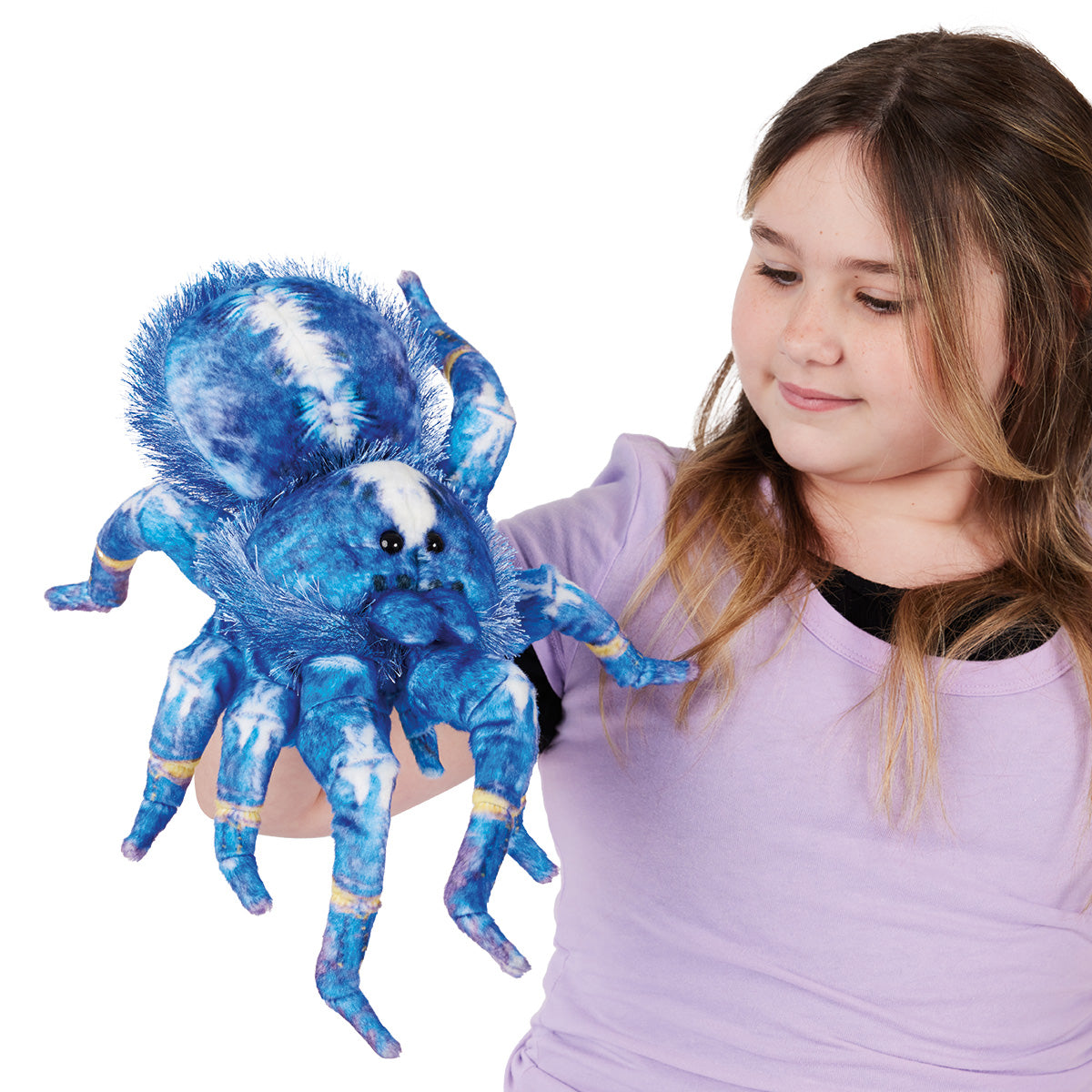 Blue Tarantula Hand Puppet