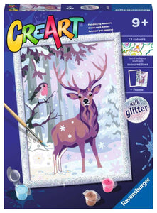CreArt: Festive Friends w/Glitter  7x10