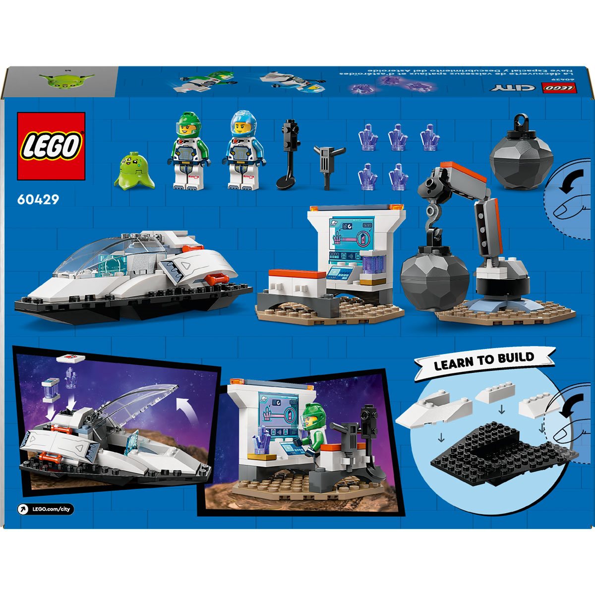 LEGO Spaceship And Asteroid Discovery