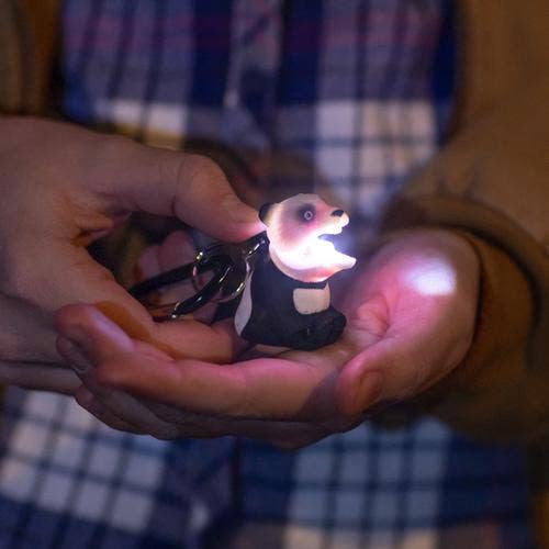 WildLight Animal Carabiner Flashlight - Panda Bear