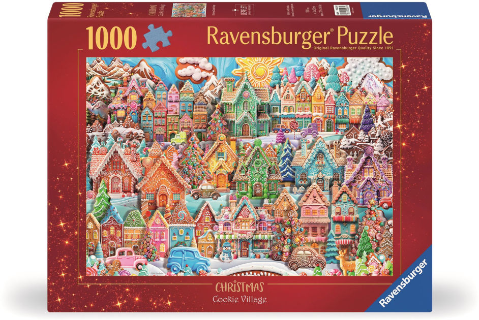 Christmas Cookie Village - 1,000