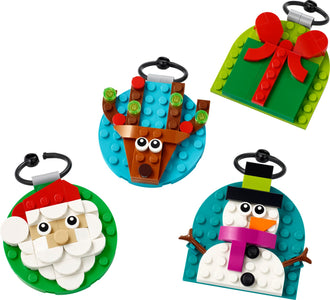 LEGO Christmas Ornament Selection