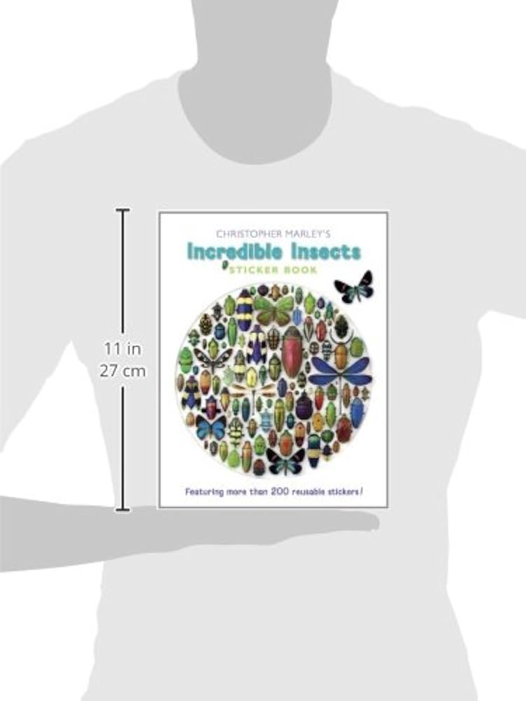 Christopher Marley's Incredible Insects Sticker Bo