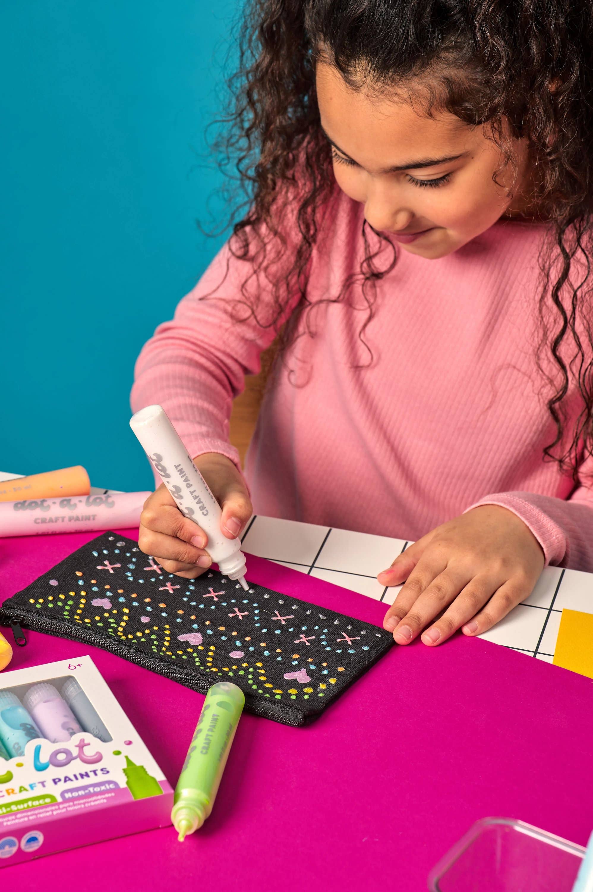 Dot-A-Lot: Dimensional Craft Paint - Bright (Set of 8)