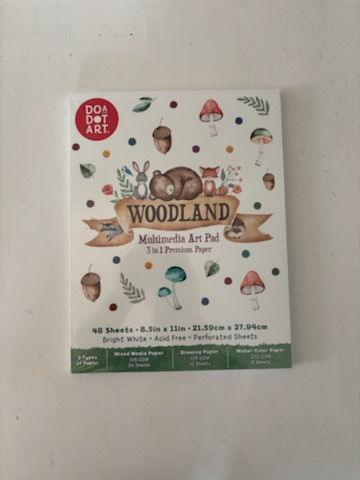 Woodland Multi-media Art Pad