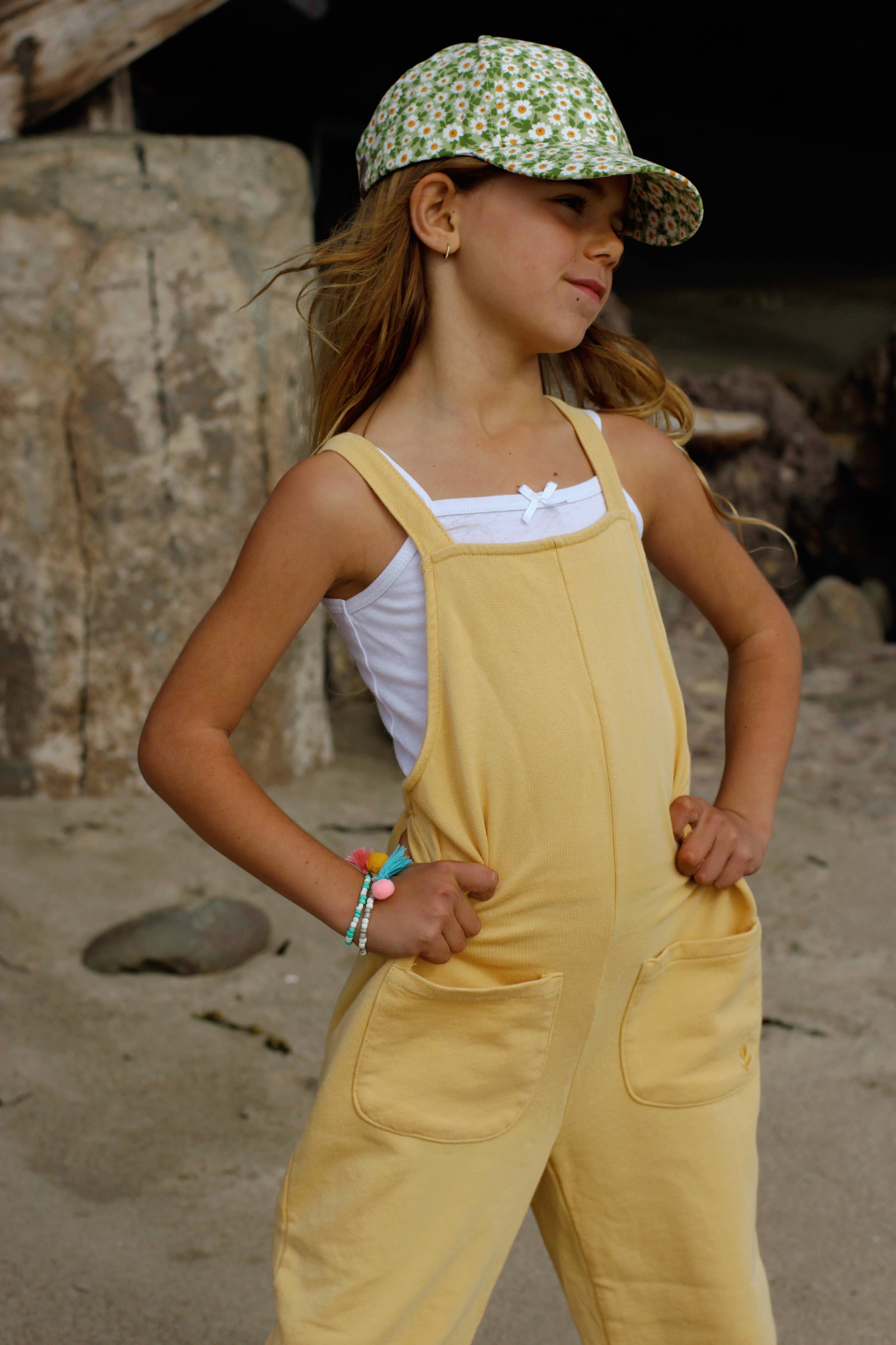 Baseball Hat - Daisy Print (6/7y)