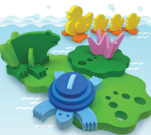Bath Blocks - 3D Pond Puzzle