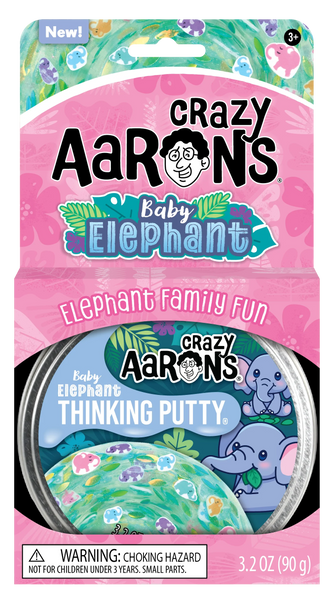 Baby Elephant Thinking Putty