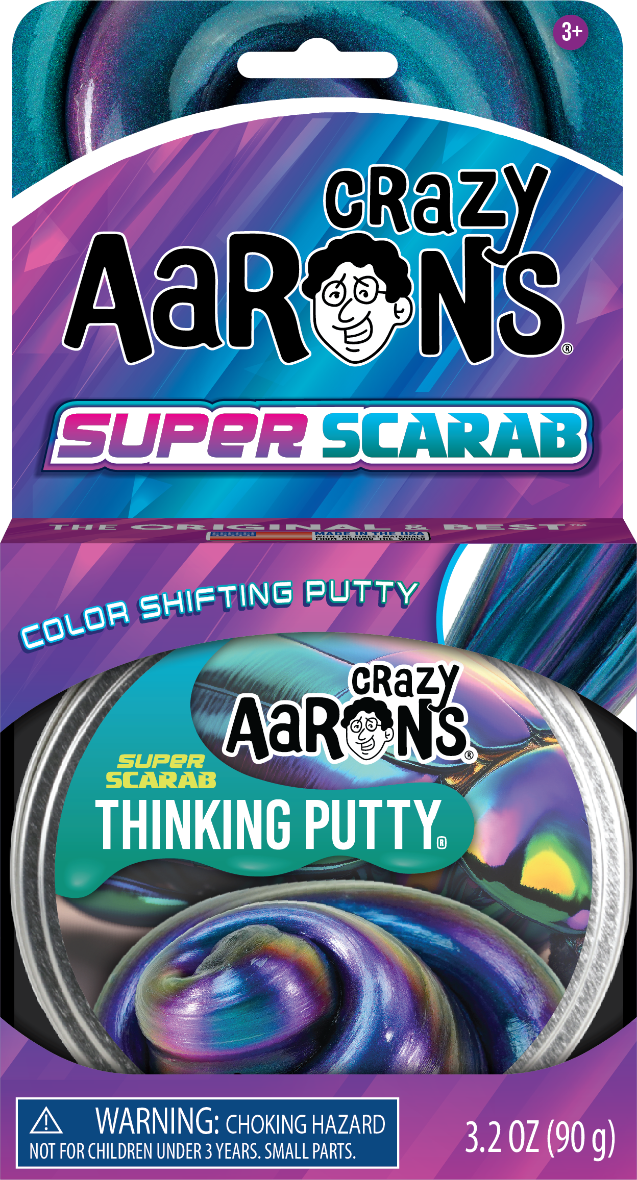 4" Thinking Putty - Super Scarab