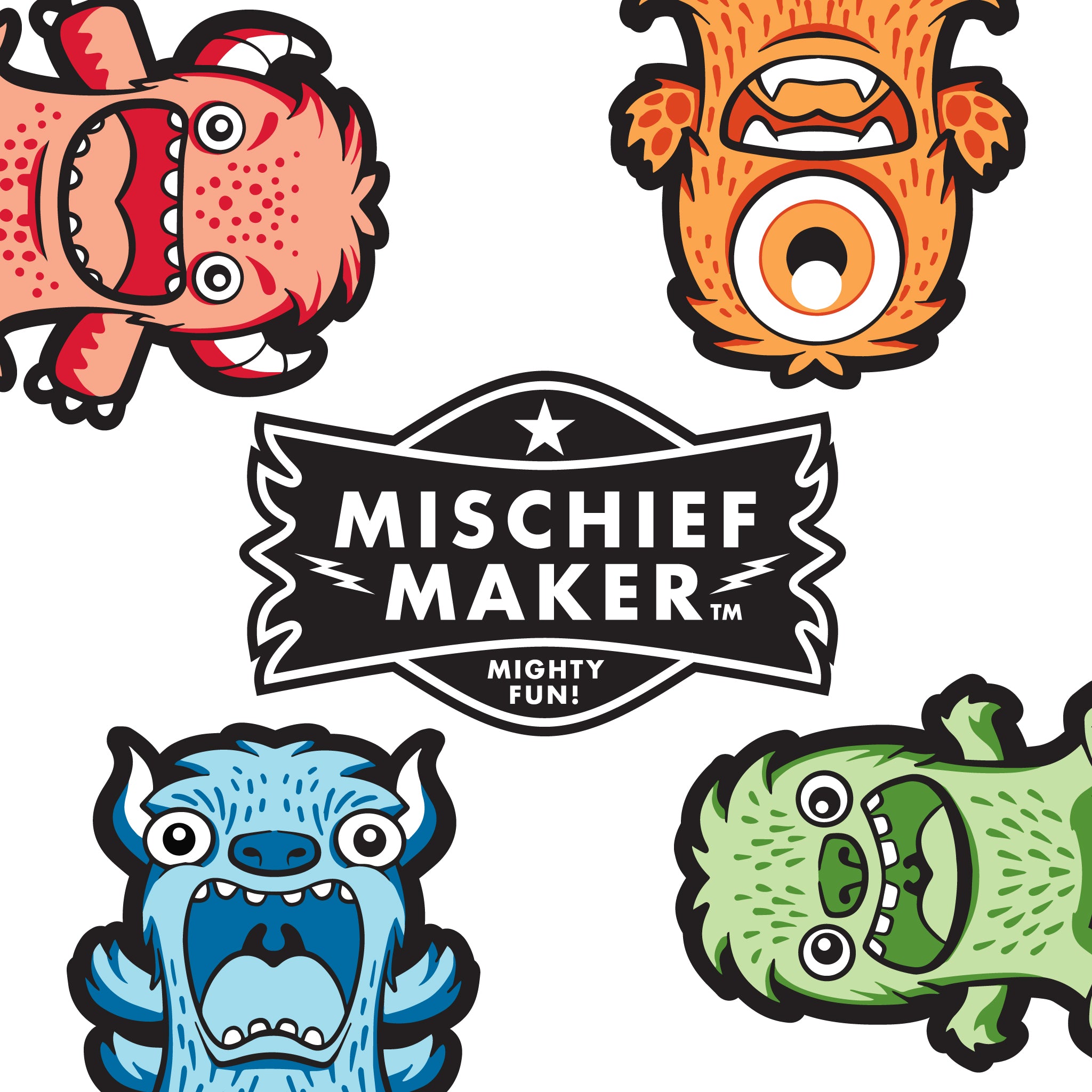 Mischief Maker Sling-Shot - Lil' Monster Assorted