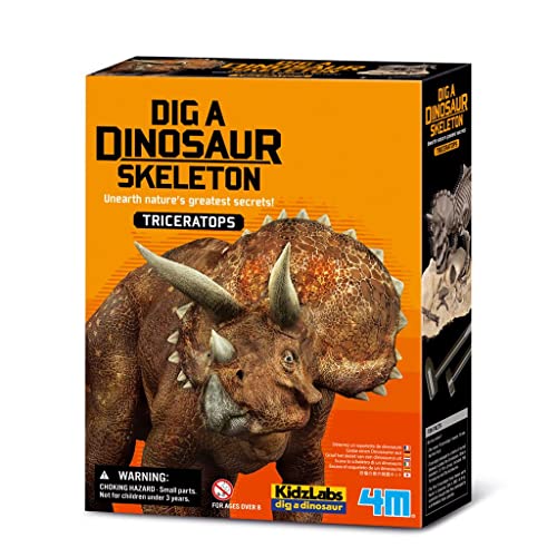Dig a Dinosaur Skeleton Triceratops Kit