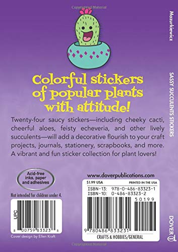 Stickers - Sassy Succulents