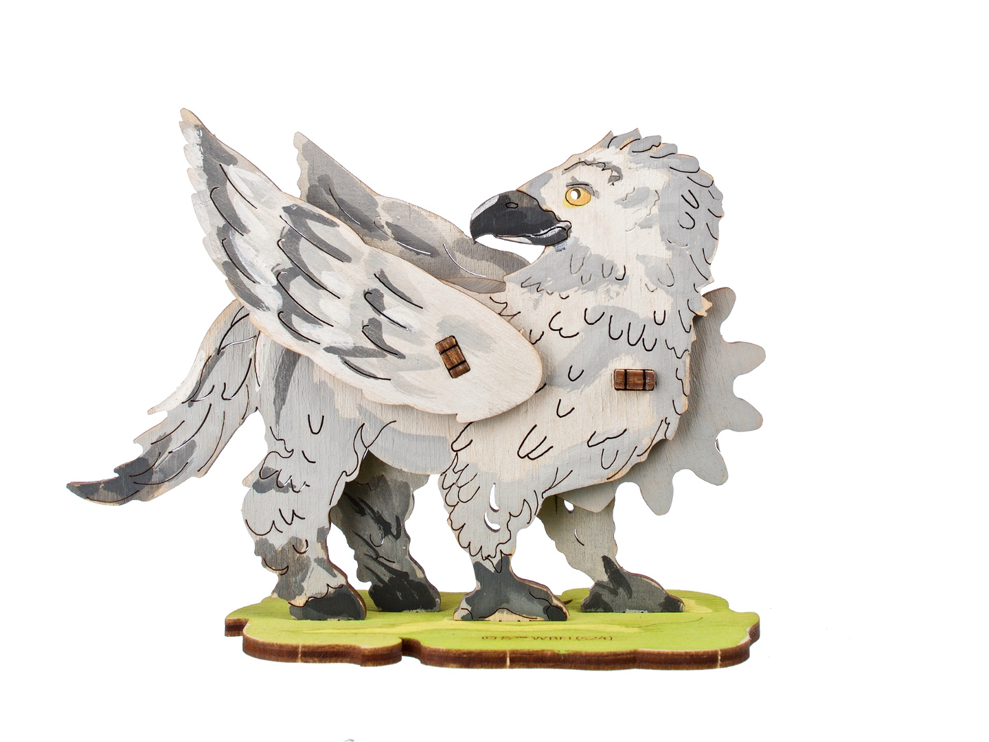 3D Coloring Model - Buckbeak Hippogriff