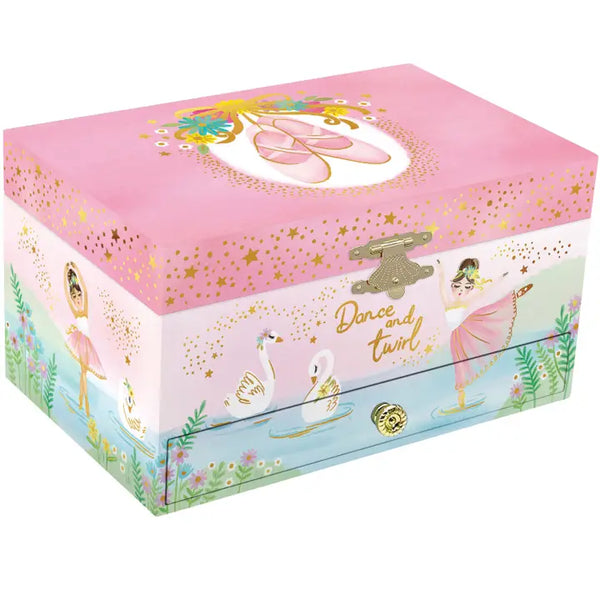 Ballerina Musical Jewelry Box Deluxe