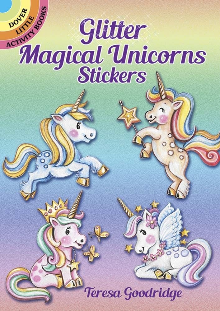 Glitter Stickers - Magical Unicorns