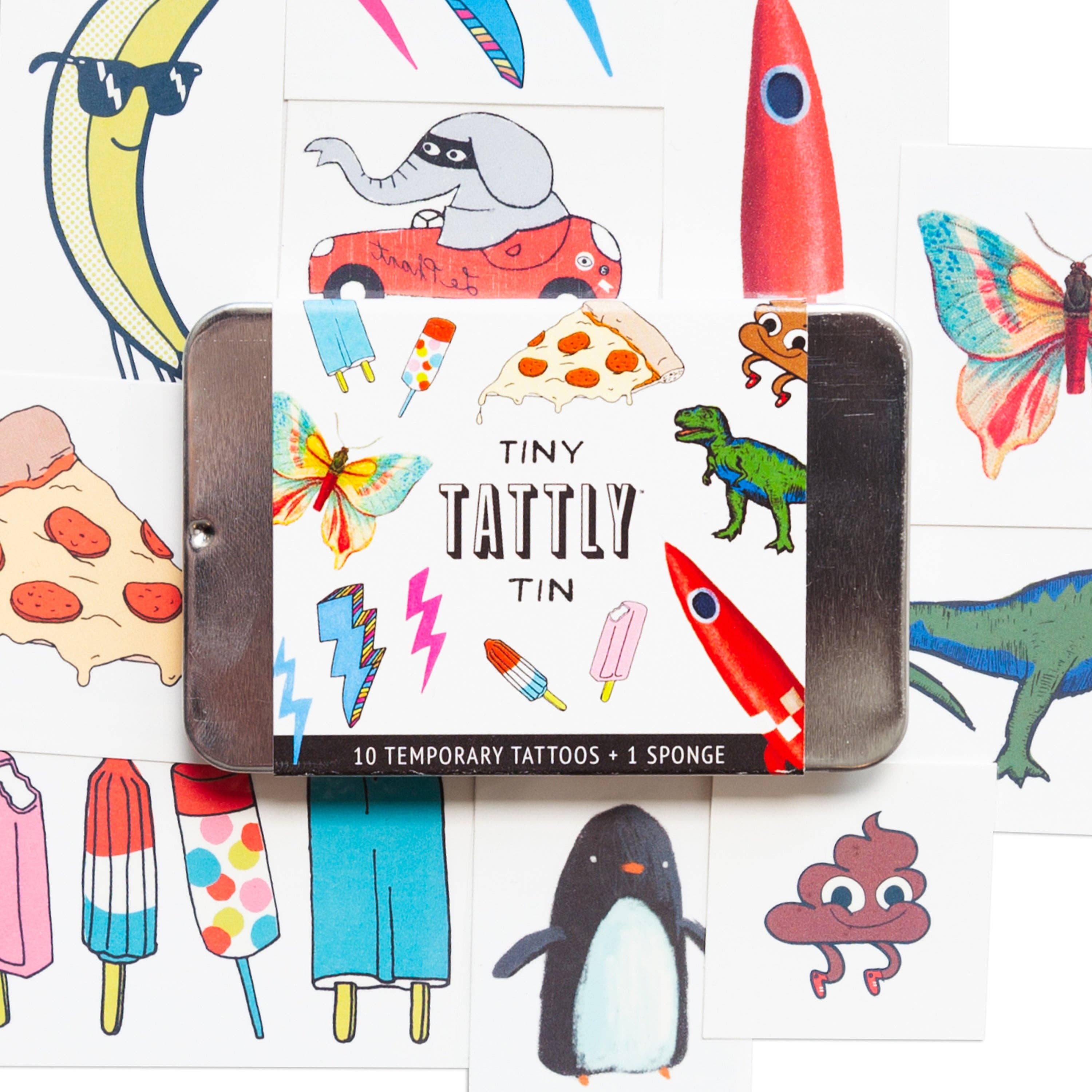 Tiny Tattoo Tin - Funner