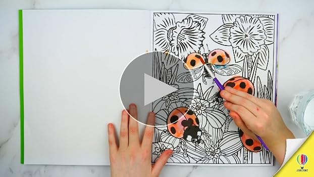 Bugs Magic Painting Book