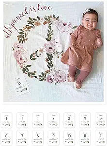 Baby's First Year - Blanket & Cards Set